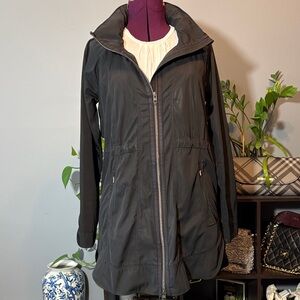 Athleta Black Rain Jacket